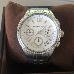 Silver Michael Kors watch